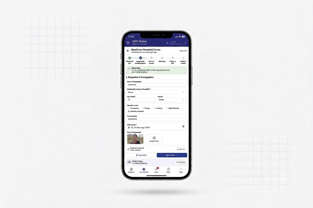 Offline Field Data Collection